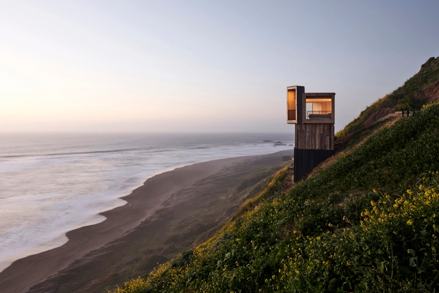 Cabanas de Veraneio La Loica e La Tagua / Croxatto y Opazo Arquitectos - Fotografia de Exterior, Casas