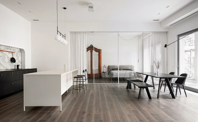 Interior MFN / INT2architecture - Interior Photography, Apartment Interiors, Lighting, Table