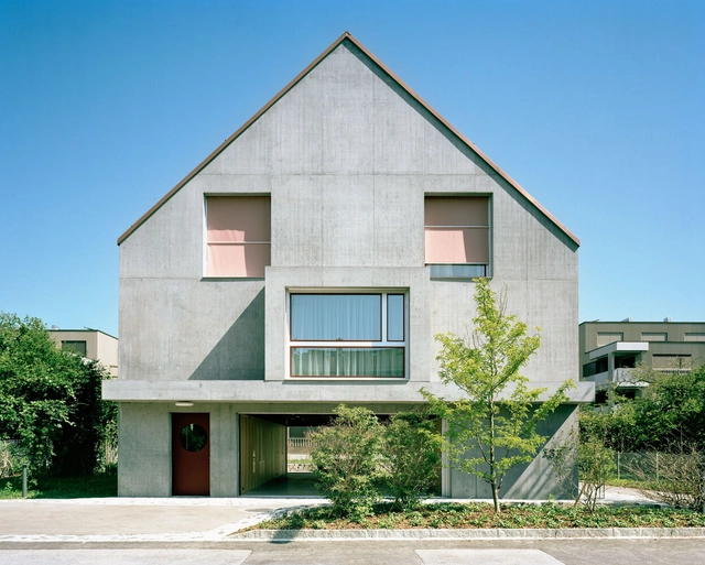 苏黎世幸福之家社区中心 / Blättler Dafflon Architekten - 建筑图, 独立住宅