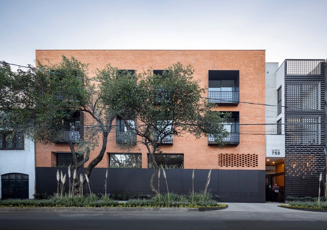墨西哥伊莎贝尔750号公寓 / Terreros Arquitectos - 建筑图, 公寓