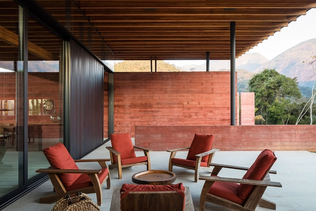 Casas brasileiras: concreto aparente em diferentes texturas - Imagem de Destaque
