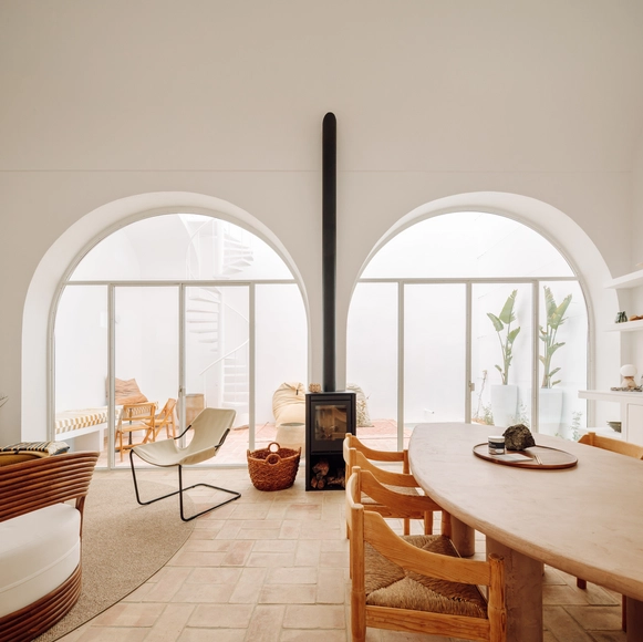Casa dos / atelier RUA - Fotografía interior, Casas, Sillas