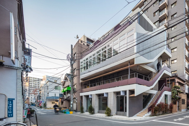 奥浅草综合体，老龄购物中心 / tatta architects  - 建筑图, 商店, 表皮