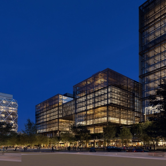 Olson Kundig 事务所公布亚特兰大混合用途高层建筑设计方案 - 主图