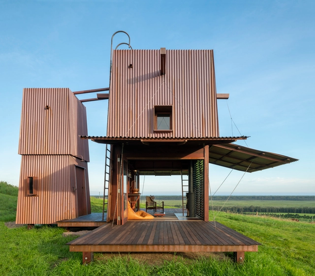 Camping permanente n°2 / Casey Brown Architecture - Fotografía exterior, Sustentabilidad, Fachada