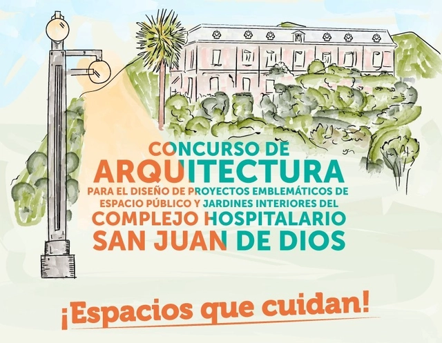 Concurso de arquitectura para el diseño de espacio público y jardines interiores del CHSJD - Imagen Principal