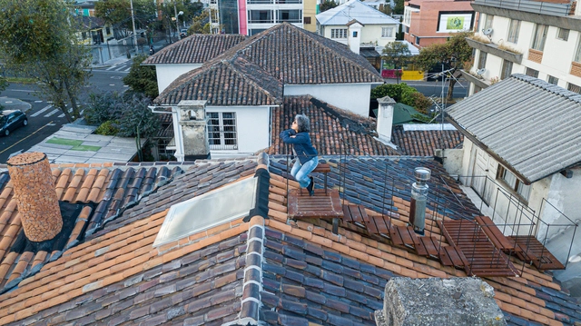 秃鹰华查纳山峰天文台改造 / La cabina de la curiosidad + Marie Combette + Daniel Moreno Flores - 建筑图, 居住室内设计