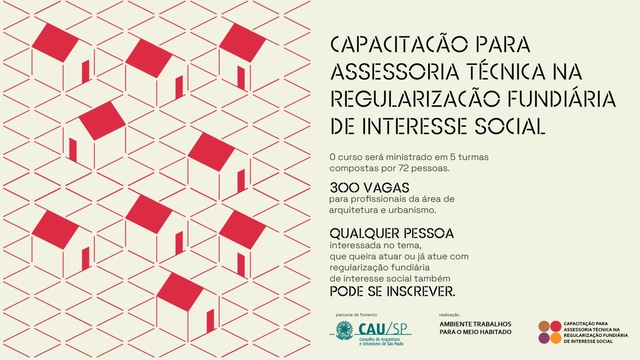 Capacitação para Assessoria Técnica na Regularização Fundiária de Interesse Social - Imagem de Destaque