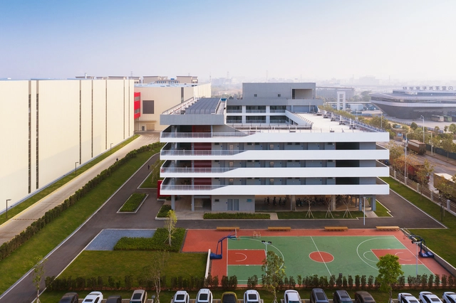 维他奶东莞食品饮料生产中心 / ZZT工业建筑 - 建筑图, 工厂