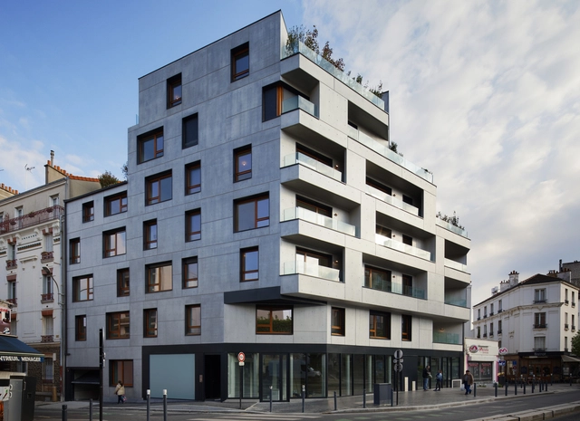 Le Copenhague Apartments / Christophe Rousselle Architecte - Exterior Photography, Apartments