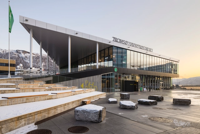 Prostneset Terminal  / SpaceGroup - Exterior Photography, Transportation , Facade