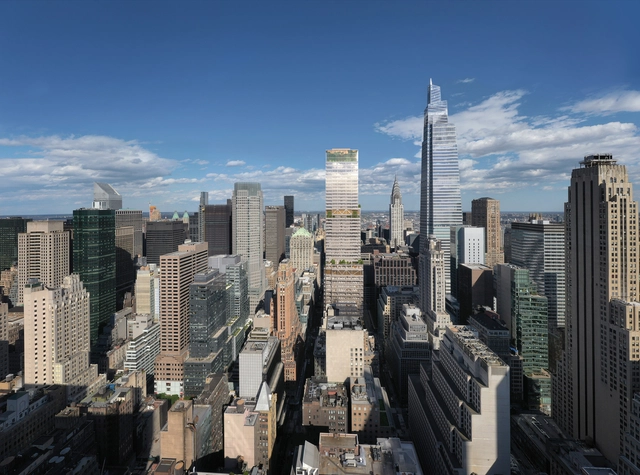 KPF Reveals Design for New Office Tower in Manhattan - Featured Image