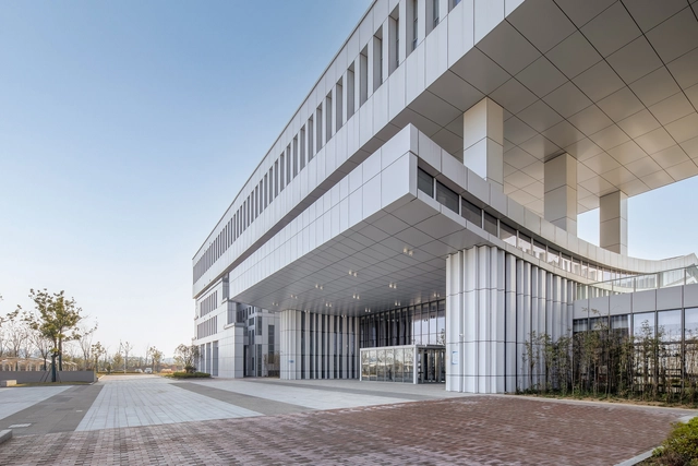 肥东县政务服务中心 /  上海华都建筑规划设计 - 建筑图, 办公设施, 表皮