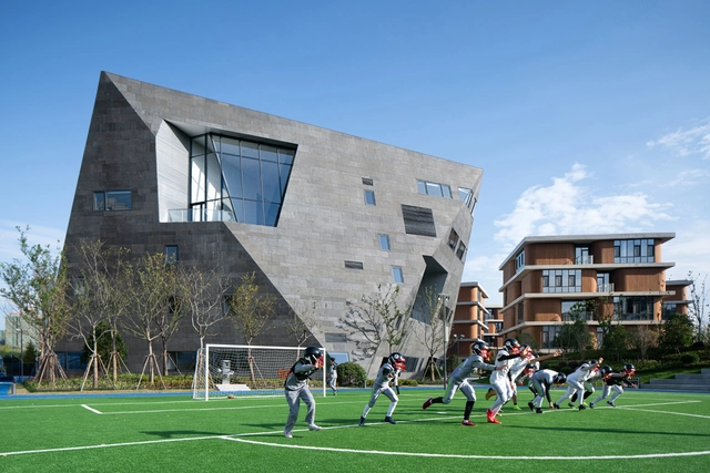 上海青浦平和双语学校 / OPEN建筑事务所 - 建筑图, 中小学校