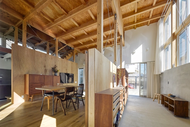 浦和住宅 / Kazuya Saito Architects - 室内图, 独立住宅, 梁