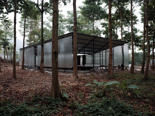 林中亭 / 半松园工作室 - 建筑图, 公共建筑