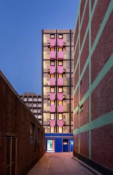 Uxolo Apartments / Two Five Five Architects - Exterior Photography, Residential, Door