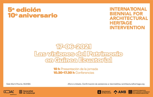 Bienal Internacional de Intervención en el Patrimonio Arquitectónico 2021: País invitado Guinea Ecuatorial - Imagen Principal