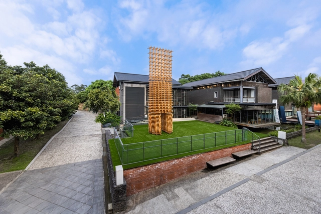 鲁班塔 / 范承宗 - 建筑图, 临时装置