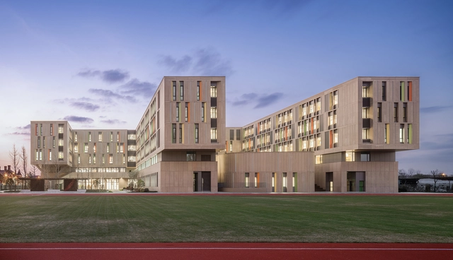 上海外国语大学附属普陀实验学校 / 同济大学建筑设计研究院 - 建筑图, 小学及初中