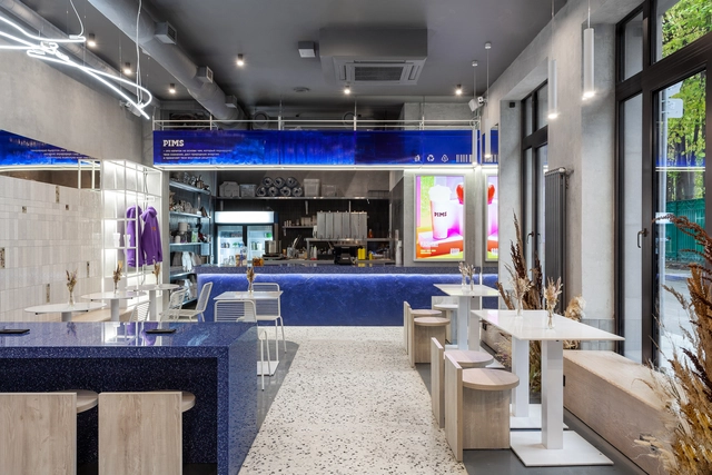 PIMS Tea Shop / KIDZ - Interior Photography, Coffee Shop, Kitchen, Bench