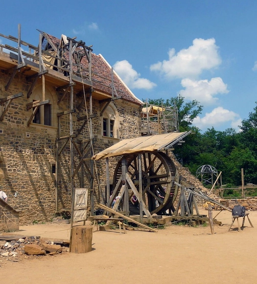 Un castillo en Francia del siglo XXI fue construido con técnicas y sistemas medievales - Imagen Principal