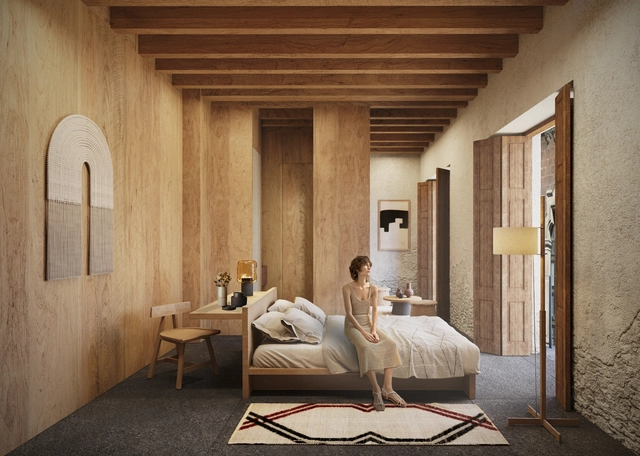A-001 Taller de arquitectura + Dellekamp / Schleich + Esrawe Studio presentan "Hotel en el Centro Histórico" en la Ciudad de México - Imagen Principal