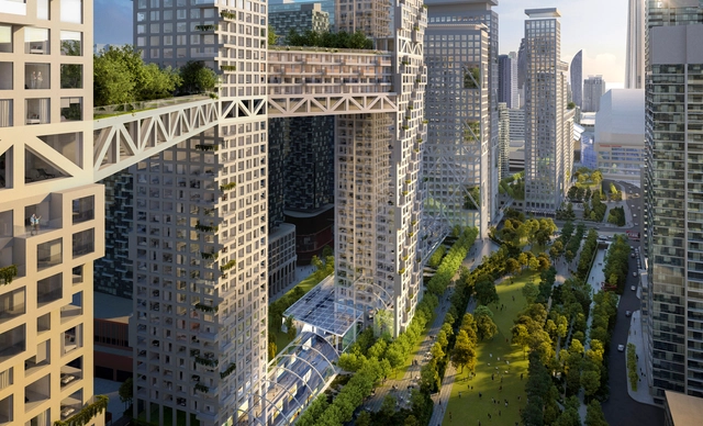 萨夫迪建筑事务所公布多伦多都市项目 - 主图