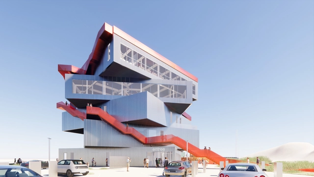 MVRDV projeta edifício de exposições no porto de Roterdã - Imagem de Destaque