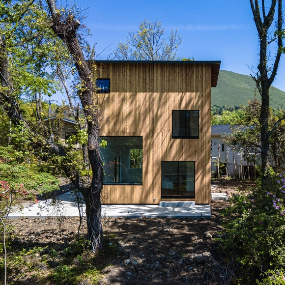 伊豆高原的住宅 / FlorianBusch Architects - 建筑图, 独立住宅, 门