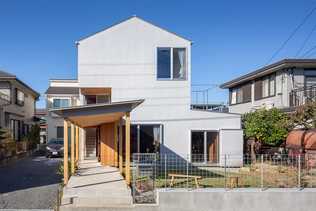 光丘重建项目 / f a r m - 建筑图, 独立住宅, 门