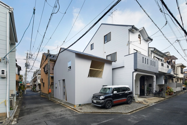 十字型室内空间，24毫米胶合木板房屋 / Alphaville Architects - 建筑图, 独立住宅