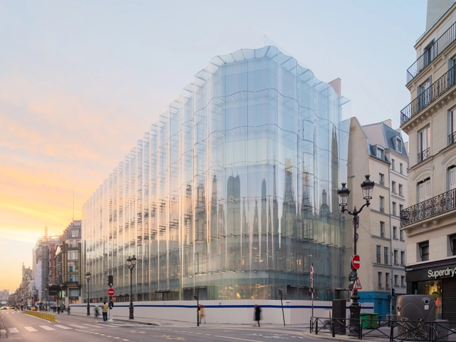 莎玛丽丹百货公司修复改造设计 / SANAA + LAGNEAU Architectes + Francois Brugel Architectes Associes + SRA Architectes - 建筑图, 零售建筑