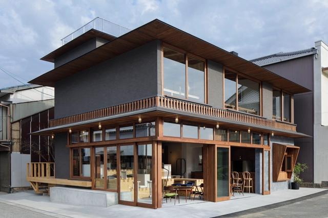 濑户田町小镇客厅 / 稻富堀内建筑事务所 - 建筑图, 更新项目, 表皮