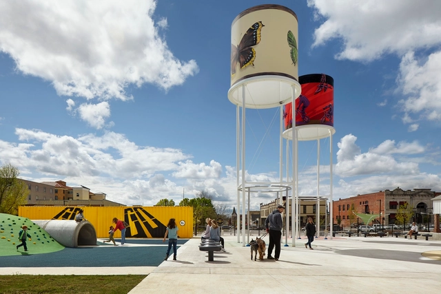 Parque Railyard / Ross Barney Architects - Fotografía exterior, Parque