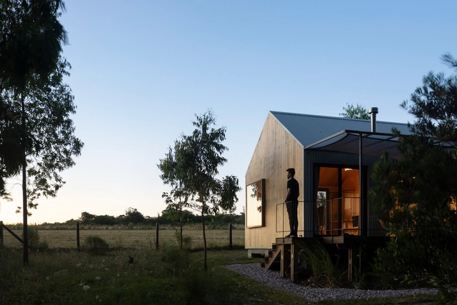 Casa Campo / arbelo etchegaray arquitectos - Fotografía exterior, Casas, Fachada