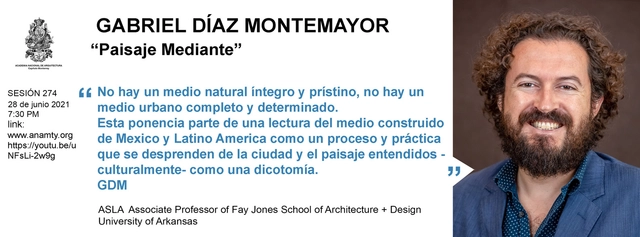 Sesión 274. "Paisaje Mediante" Gabriel Díaz Montemayor - Imagen Principal