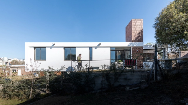 Casa 2/3 / Momento - Fotografía exterior, Casas, Fachada