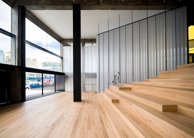 Reforma edificio para usos múltiples "La Loza" / Alonso + Sosa arquitectos - Fotografía interior, Renovación, Fijación Vigas, Fachada, Barandas
