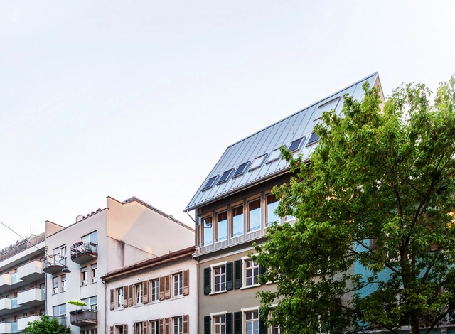沃瑟尔街屋顶加建方案 / Atelier Atlas Architektur - 建筑图, 加建项目