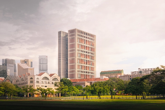 新加坡国家法院 / Serie Architects + Multiply Architects - 建筑图, 办公设施