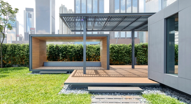 香港湾仔渡轮码头海滨步道 / 建筑署 - 建筑图, 景观建筑