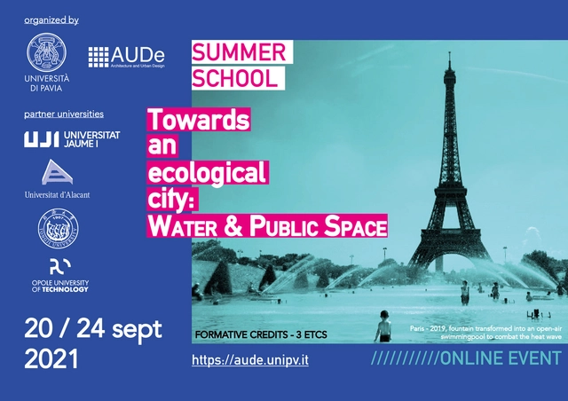 Towards an ecological city: Water & Public Space - Featured Image