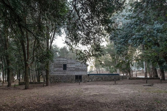 Casa en Molvento / Tectum arquitectura - Fotografía exterior, Casas, Bancas, Bosque