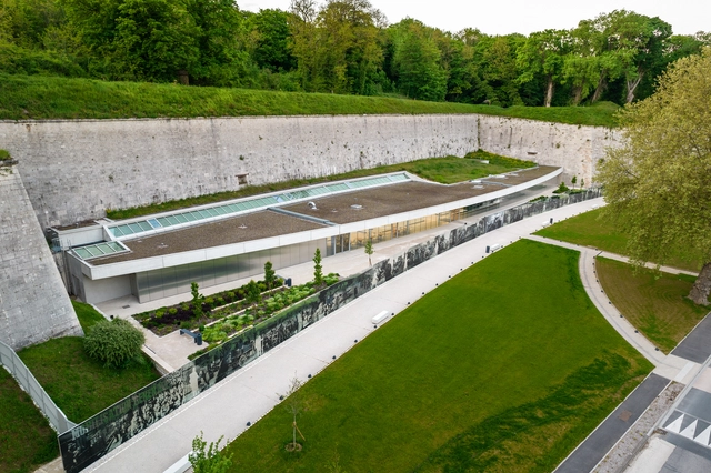 凡尔登城堡/ INCA Architectes - 建筑图, 解说中心