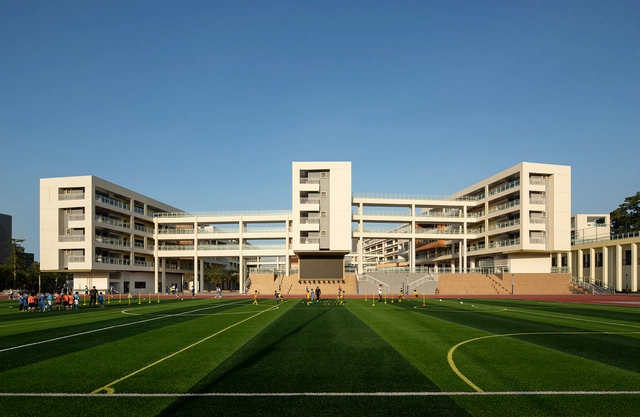 深圳光明新区凤凰学校 / 深圳大学建筑设计研究院“钟中+钟波涛”工作室 - 建筑图, 中小学校