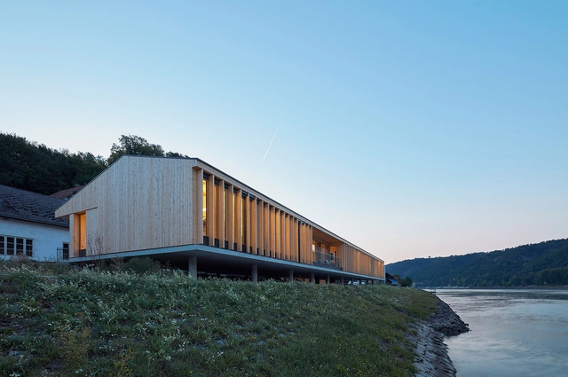 Via Donau Administration / Dietrich | Untertrifaller Architekten - Exterior Photography, Offices
