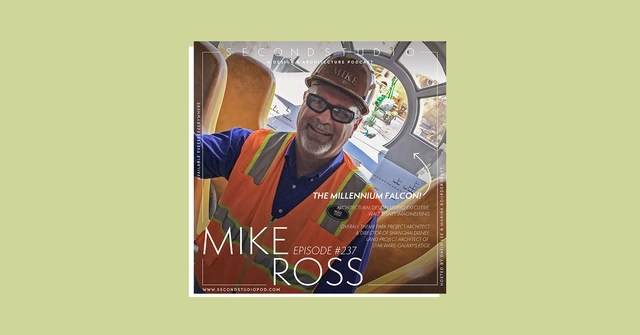 The Second Studio Podcast: Interview with Mike Ross, Architectural Design Studio Executive at Walt Disney Imagineering - Featured Image