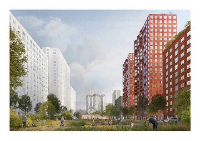 C+S Architects and Citizenstudio to Redefine The Architectural Image of Moscow's Metrogorodok Area - Featured Image