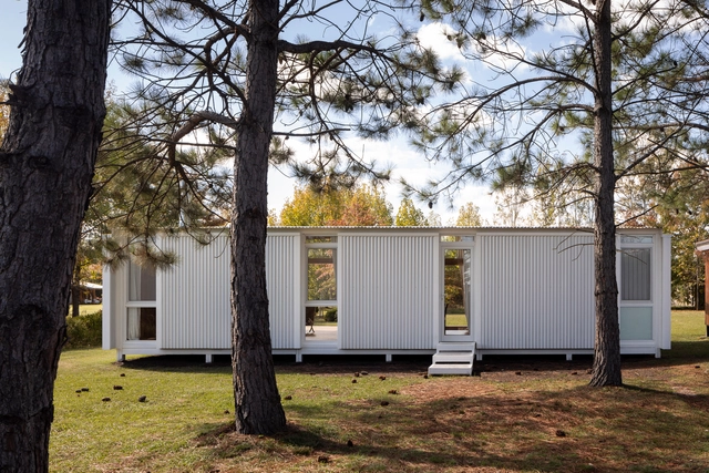 Casa en el 8 / Fernando Vignoni - Fotografía exterior, En Detalle, Fachada